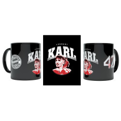 FC Bayern München Tasse - Lennart Karl - Schwarz | Spielertasse | FCB