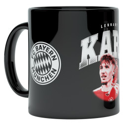 FC Bayern München Tasse - Lennart Karl - Schwarz | Spielertasse | FCB