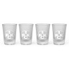 1. FC Kaiserslautern Schnapsbank mit 4 Schnapsgläsern | Shot Glas | FCK