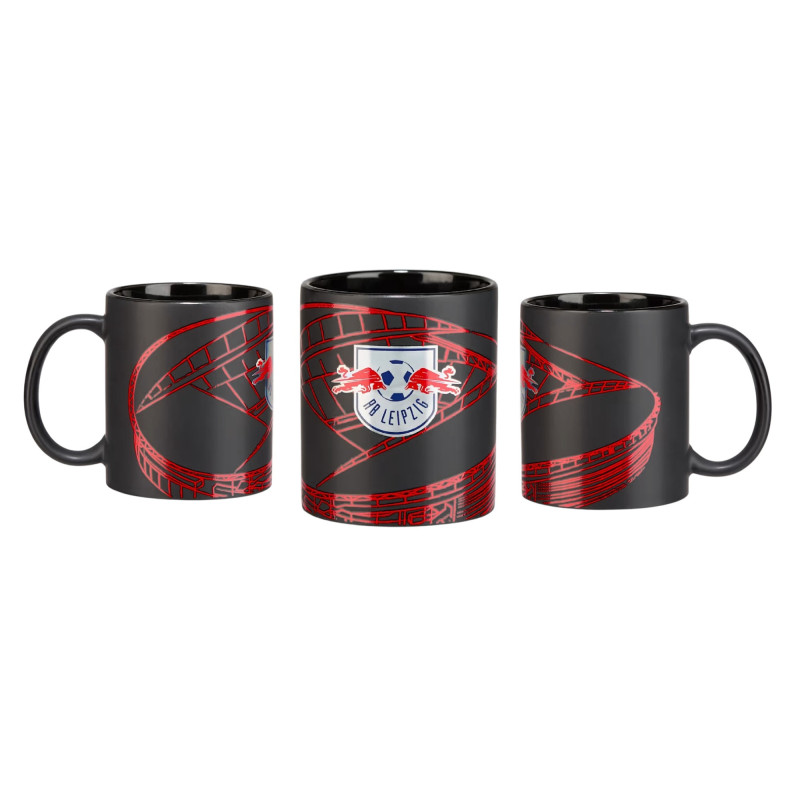 RB Leipzig Tasse - Stadium - schwarzrot | Kaffeebecher | RBL