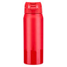 RB Leipzig Edelstahl Trinkflasche - Skyline - Rot | Flasche | 1 Liter | RBL