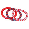 RB Leipzig Haargummi 3er Set | Zopfgummi | Armband | RBL