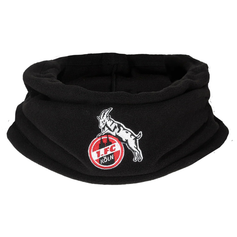 1. FC Köln Fleece Snood schwarz | Halswärmer | Schlauchschal | Schal