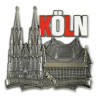 1. FC Köln Magnet - Dom & Stadion - Metall | Kühlschrankmagnet