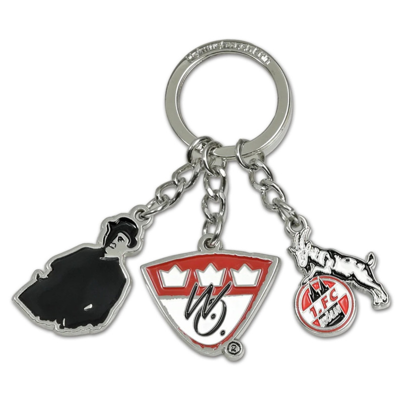 1. FC Köln Schlüsselanhänger - Willi Ostermann - Charms Anhänger
