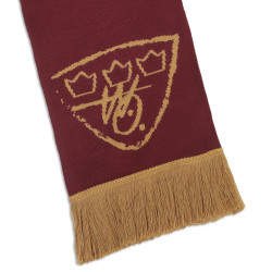 1. FC Köln Premiumschal - Willi Ostermann -  bordeaux | Schal  | Fanschal | Strickschal