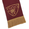 1. FC Köln Premiumschal - Willi Ostermann -  bordeaux | Schal  | Fanschal | Strickschal