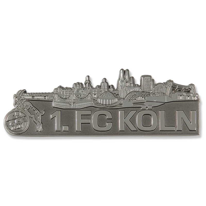 1. FC Köln Magnet - Skyline - Metall | Kühlschrankmagnet