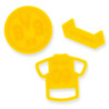 Borussia Dortmund  Ausstechformen | Plätzchen Form | Keksform | Keksausstecher | BVB 09