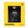 Borussia Dortmund LED Christbaumkugel schwarz | Weihnachtskugel | BVB 09