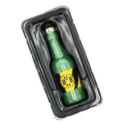 Borussia Dortmund Weihnachtskugel - Bierflasche - Baumanhänger | Kugel | Christbaumkugel | BVB 09