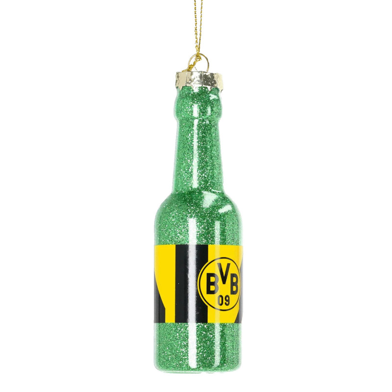 Borussia Dortmund Weihnachtskugel - Bierflasche - Baumanhänger | Kugel | Christbaumkugel | BVB 09