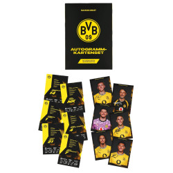 Borussia Dortmund Autogrammkarten mit gedruckten Unterschriften 26/27 | Sammelkarten | BVB 09