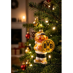 Borussia Dortmund Weihnachtskugel - Ernie - Baumanhänger | Kugel | Christbaumkugel | BVB 09