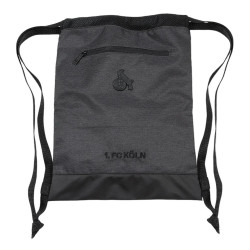 Kopie von 1. FC Köln Turnbeutel Anthra | Sportbeutel | Gym Bag | Rucksack | Sports Bag