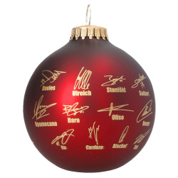 FC Bayern München Christbaumkugel  - Signature 2026/27 -  Weihnachtskugel FCB