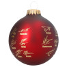 FC Bayern München Christbaumkugel  - Signature 2026/27 -  Weihnachtskugel FCB