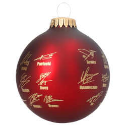 FC Bayern München Christbaumkugel  - Signature 2026/27 -  Weihnachtskugel FCB