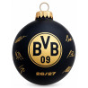 Borussia Dortmund Weihnachtskugel Signature 2026/27 | schwarz-gold | Christbaumkugel | Unterschriften | BVB 09