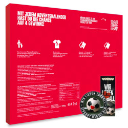 RB Leipzig Adventskalender gefüllt  mit Schokolade -  Plus RBL Tasse  Signature