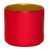 FC Bayern München Tasse rotmetallic-gold - 5 Sterne Logo - Kaffeetasse | FCB