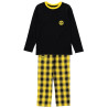 Borussia Dortmund Kinder Schlafanzug  | Pyjama | langarm | BVB 09 - Gr. 116 bis 164
