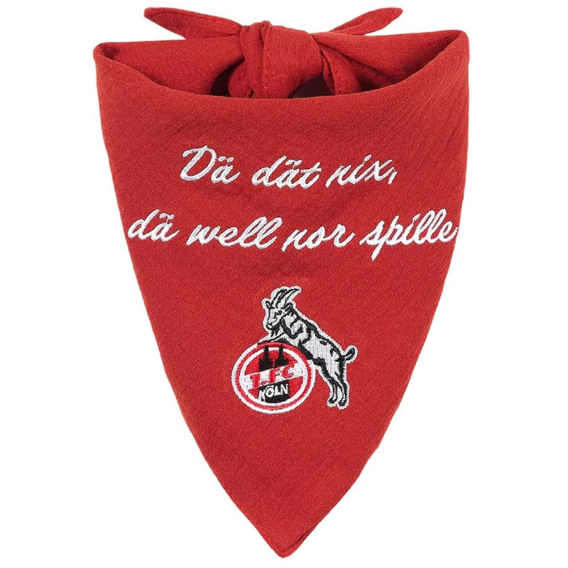 1. FC Köln Hundehalstuch | Halstuch für Hunde | Dreieckstuch