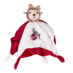 1. FC Köln Baby Schnuffeltuch - Hennes - Schmusetuch Trösterchen