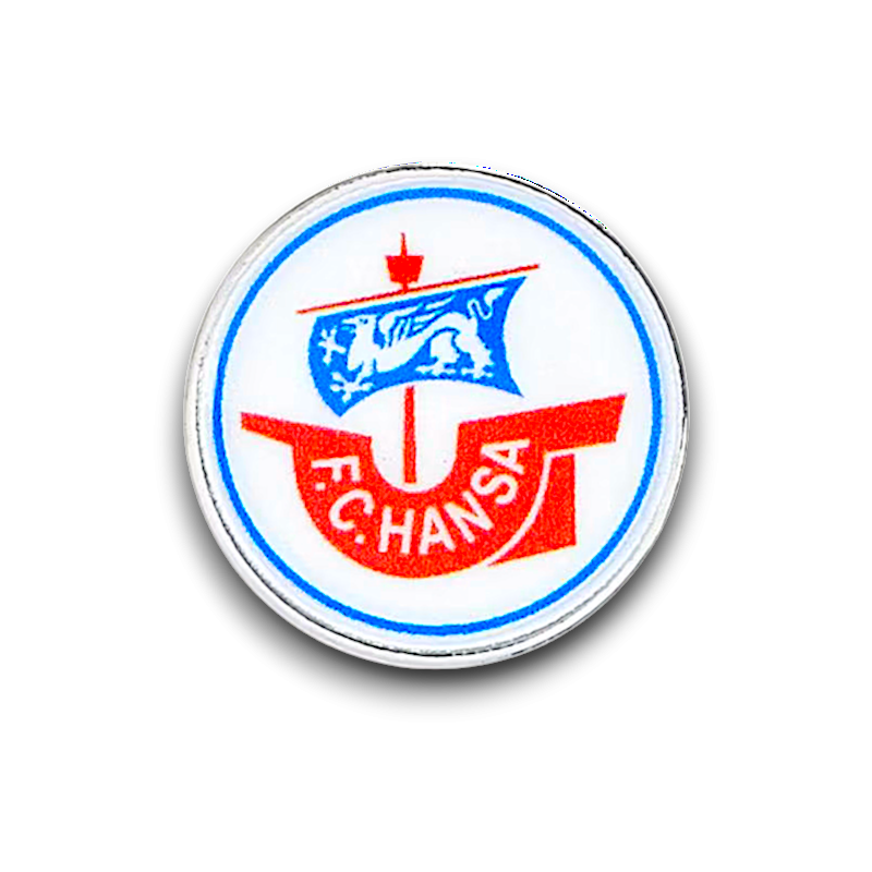F.C. Hansa Rostock Pin - Logo farbig - Anstecker | Emblem | Button | FCH