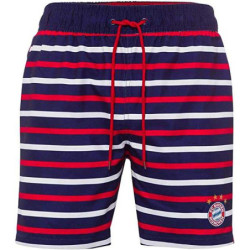 FC Bayern München Badeshort gestreift Gr. XXL Badehose | Schwimmshorts FCB