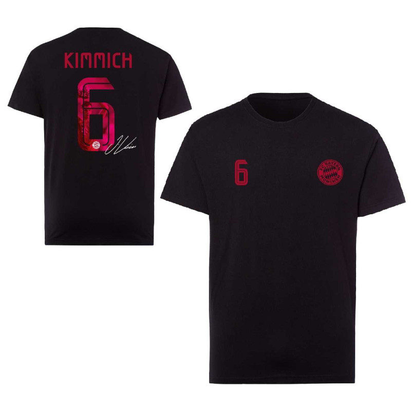 FC Bayern München T-Shirt - Joshua Kimmich - schwarz FCB Shirt Gr. XXL und 3XL noch verfügbar!