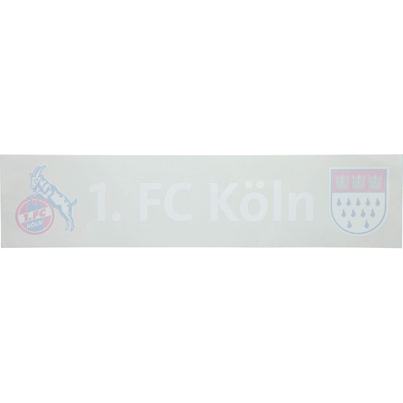 1. FC Köln Heckscheibenaufkleber - inneklebend - Autoaufkleber | Sticker  | Aufkleber