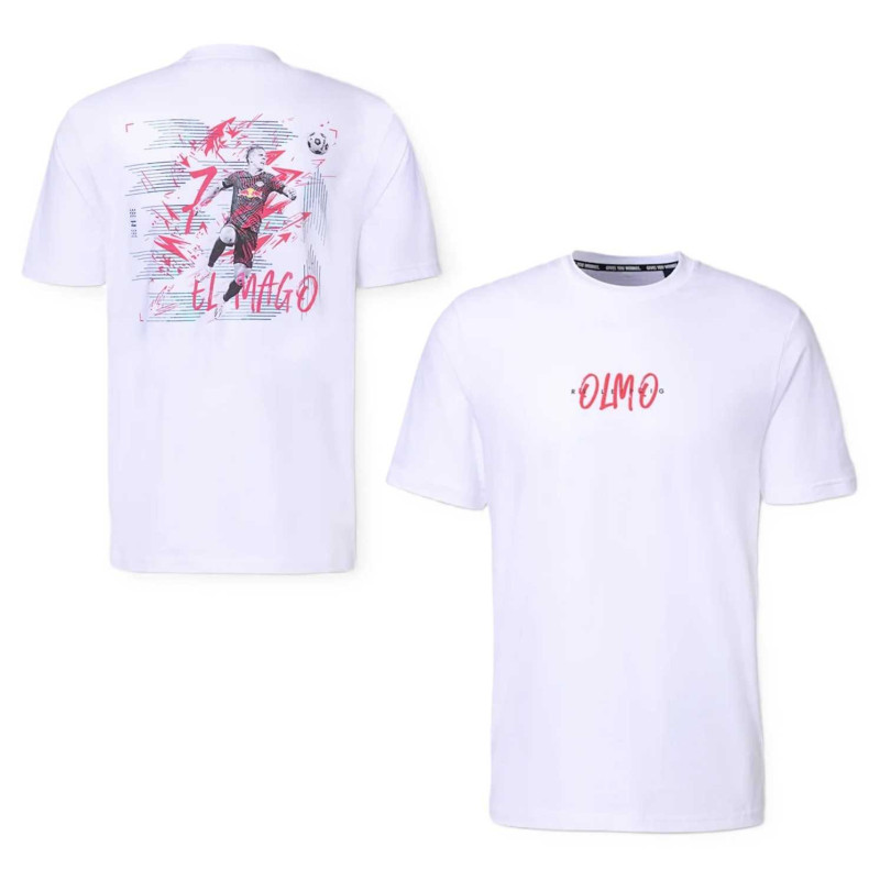 RB Leipzig T-Shirt - Olmo - weiß Shirt RBL - Größe XS bis 3XL