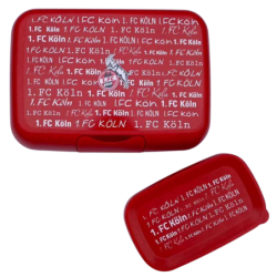 1. FC Köln Brotdose - Schriftzüge - 2er Set Lunchbox Frühstücksbox Vorratsdose