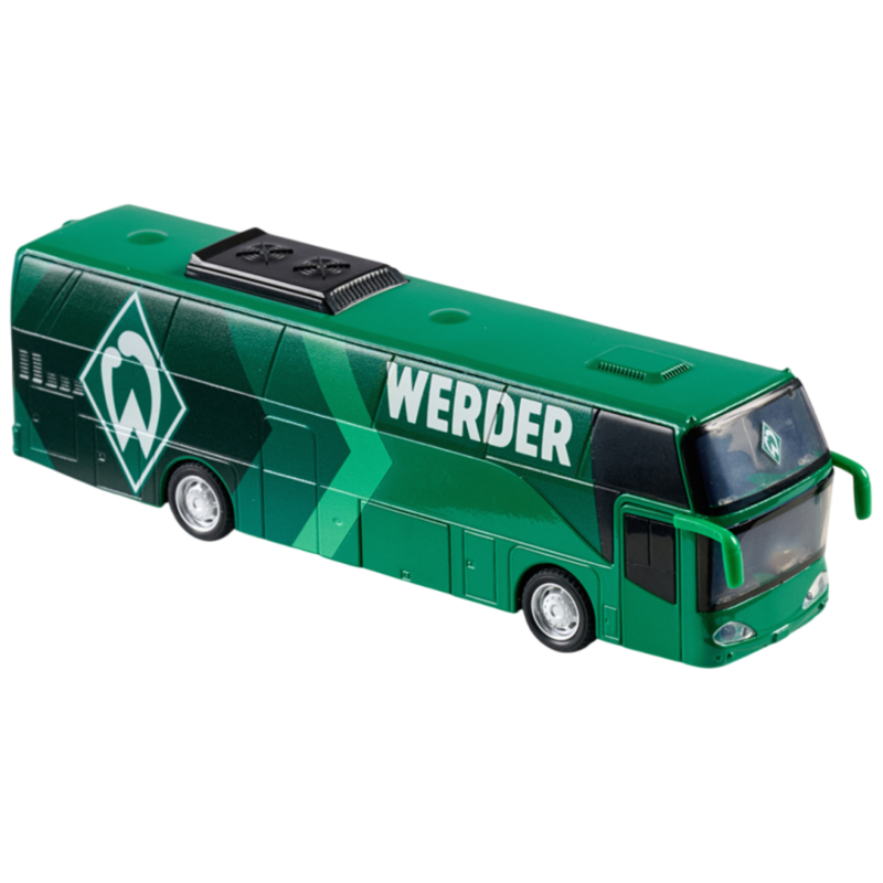 SV Werder Bremen Spielzeugbus mit Sound | Mannschaftsbus | 20 cm | Bus | SVW