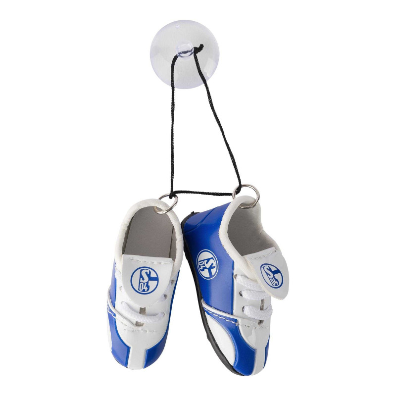 FC Schalke 04 - Autoschuhe - Autospiegel Fußballschuhe fürs Auto S04