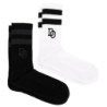 Borussia Dortmund Socken 2er Set - College - schwarz & weiß Sportsocke | Tennissocke BVB 09