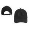 Borussia Dortmund Kappe - all black - Cap schwarz Basecap BVB 09