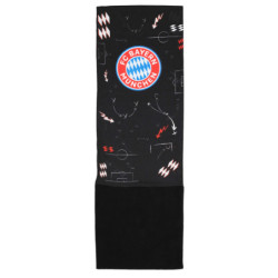 FC Bayern München Multifunktionstuch mit Fleece schwarz Kinder Schlauchschal | Tuch FCB