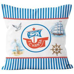 F.C. Hansa Rostock Kissen - Ostseeküste - Dekokissen | 38 x 38 cm | FCH