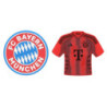 FC Bayern München Magnet 2er Set - Logo & Trikot - Kühlschrankmagnet FCB