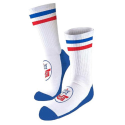 F.C. Hansa Rostock Sportsocken - Stripes - blau-weiss-rot 2er Set Socken FCH - Größe 43-46