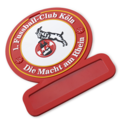 1. FC Köln Namensschild - Die Macht am Rhein - selbstklebend | Türschild | Schild
