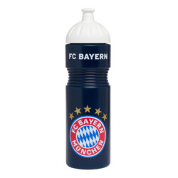 FC Bayern München Trinkflasche NAVY | 750 ml | Flasche | Fahrradflasche | FCB