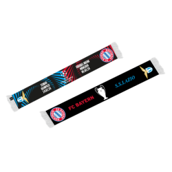 FC Bayern München vs. Lazio Rom CL-Begegnungsschal 23/24 Matchday Schal FCB