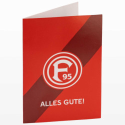 Fortuna Düsseldorf Karte - Alles Gute - Geburtstagskarte Glückwunschkarte F95