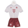 FC Bayern München Autotrikot UCL 2023-24 Offwhite/Bordeaux Mini Kit Auto Trikot mit Saugnapf FCB
