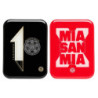 FC Bayern München Magnet - Mia San Mia Serienmeister - 2er Set FCB Kühlschrankmagnet