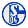 FC Schalke 04 Aufkleber XXL - Logo Blau-Weiß - Maxi Sticker 20 cm Autoaufkleber S04