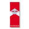RB Leipzig Hissfahne Arrow - Hochformat - Fahne Logo 100 x 200 cm Flagge RBL - Plus Lesezeichen Wir lieben Fußball